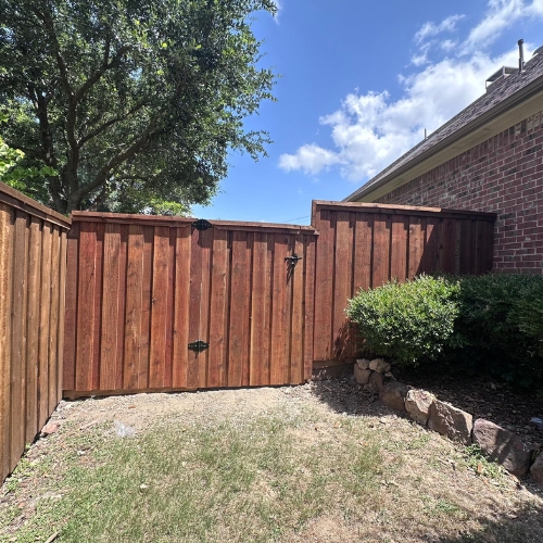 Fencing in Frisco, TX