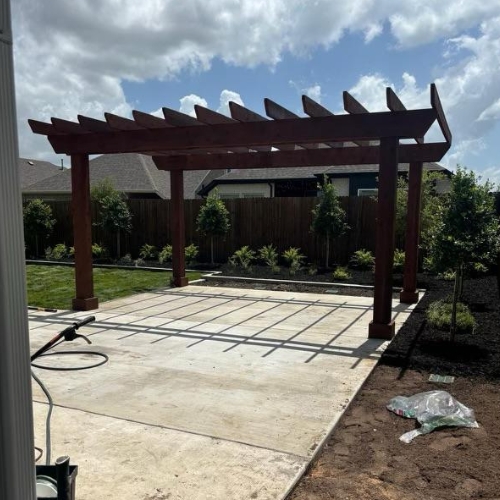 Pergola in Frisco, TX